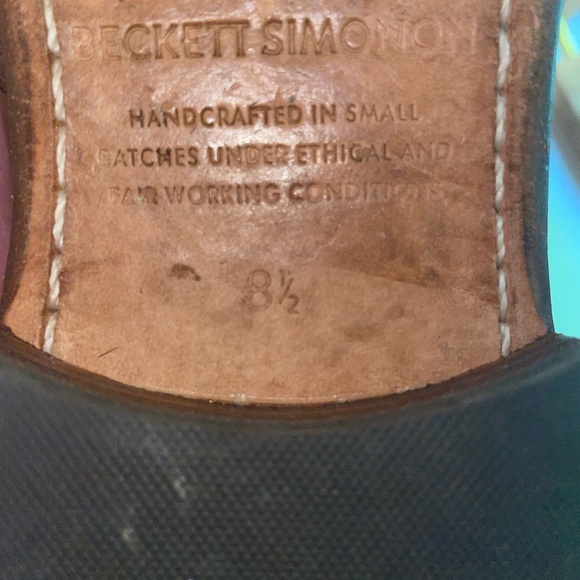 Beckett Simonon Yates Oxford Dress Shoe - Picture 7 of 8